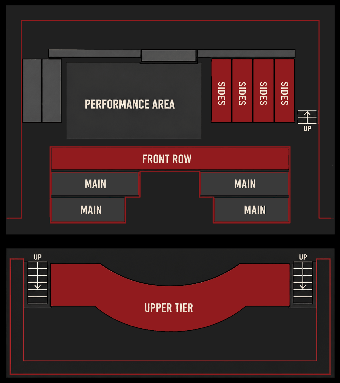 Beyond Reasonable Doubt seating plan